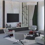 طراحی دیوار تلویزیون (TV Wall): مدرن‌ترین ایده‌ها برای نقطه کانونی نشیمن شما